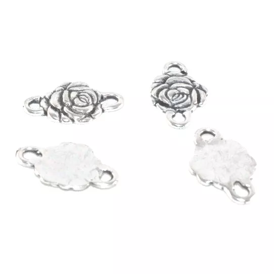 Fleur avec 2 anneaux