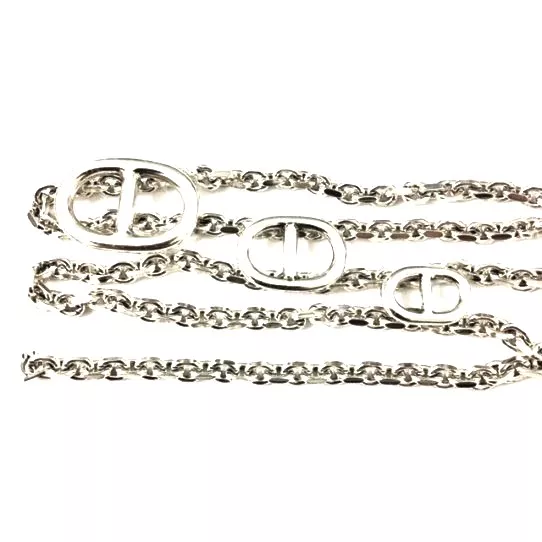 Chaîne forçat massif, petit modèle 6 x 5mm, plaqué 10 microns en France