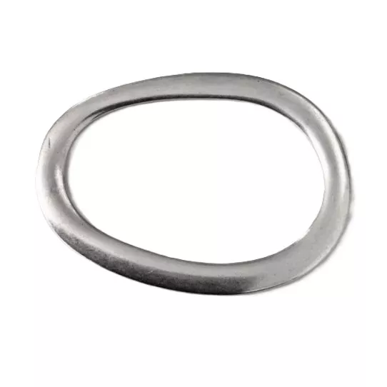 cercle ovale plat 42 x 30 mm