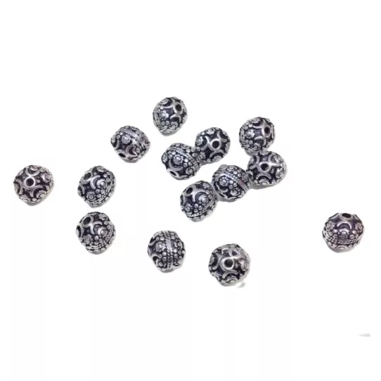 Perles de 10mm avec motif