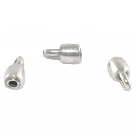 Cloche 2mm plaqué argent