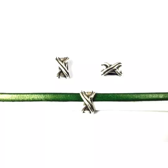 Passant 10mm pour cuir en étain