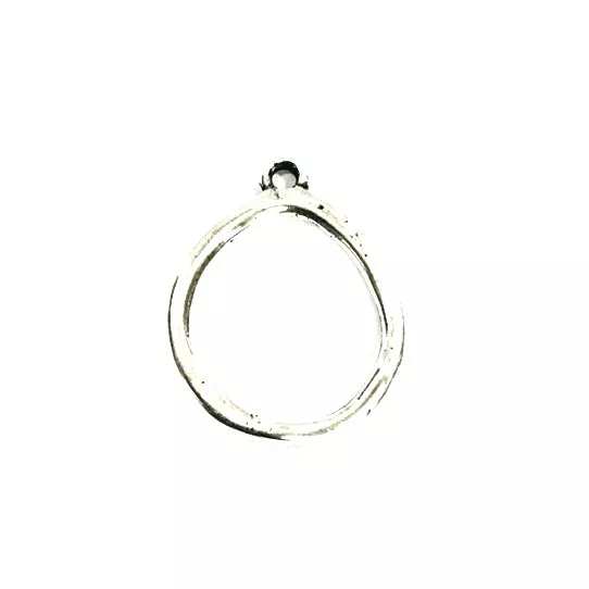Pendant cercle avec anneau 21mm