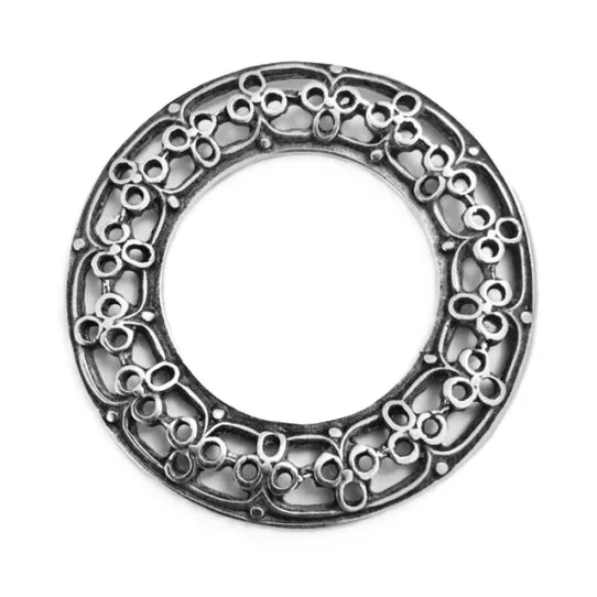 Cercle avec motifs filigranne