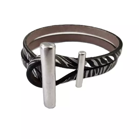 BÂTON STYLE H POUR CUIR PLAT 2X 5MM