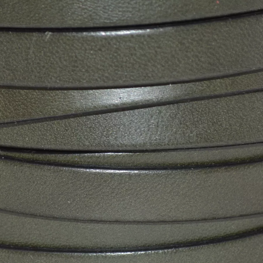 Cuir de Veau 10mm - Kaki