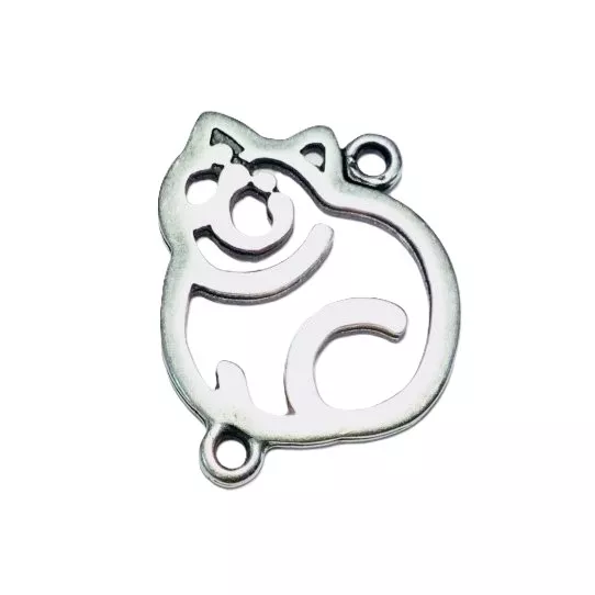 Intercalaire  chat avec deux anneaux