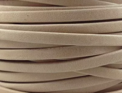 Cuir Chèvre - Plat - 5 mm - Sable