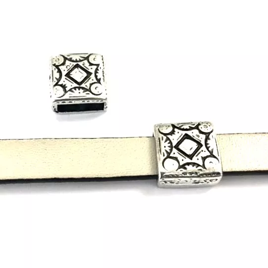 Passant pour cuir 10 mm avec motif