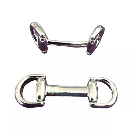 Mors modulable en étain plaqué 10microns argent vif en France