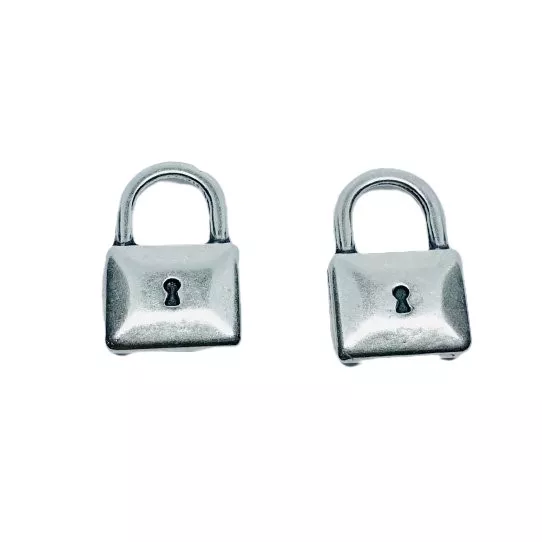 Pendant cadenas double face