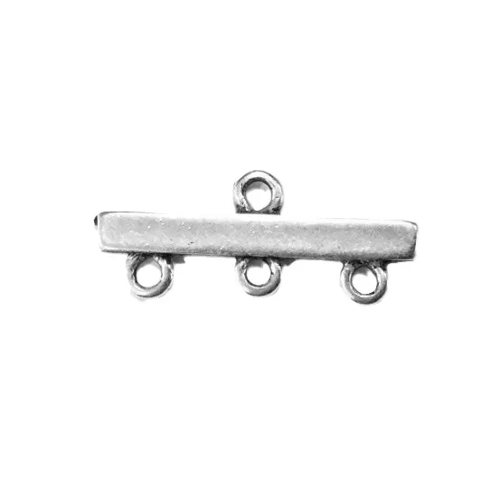 Embout pour créer des colliers ou des bracelets munit rangs