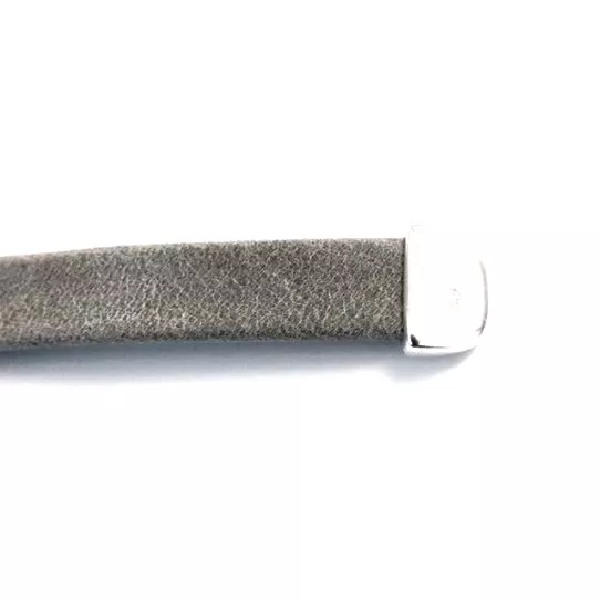 Embout de finition pour cuir 10mm plat