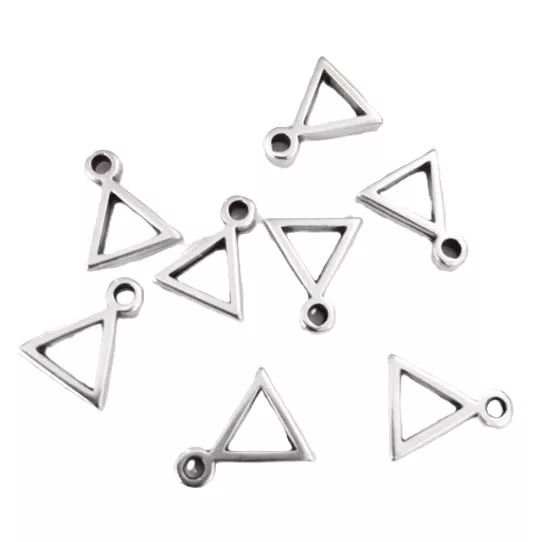 pendant triangle évidé