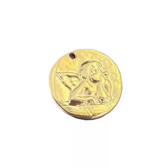 Médaille doré il mio angelo20mm