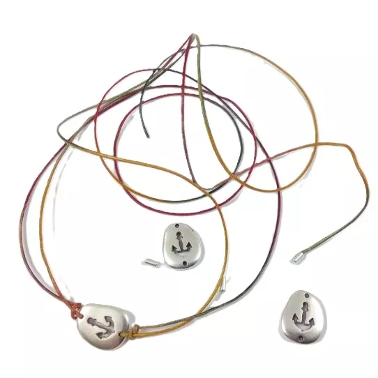 intercalaire motif ANCRE avec 2 trous