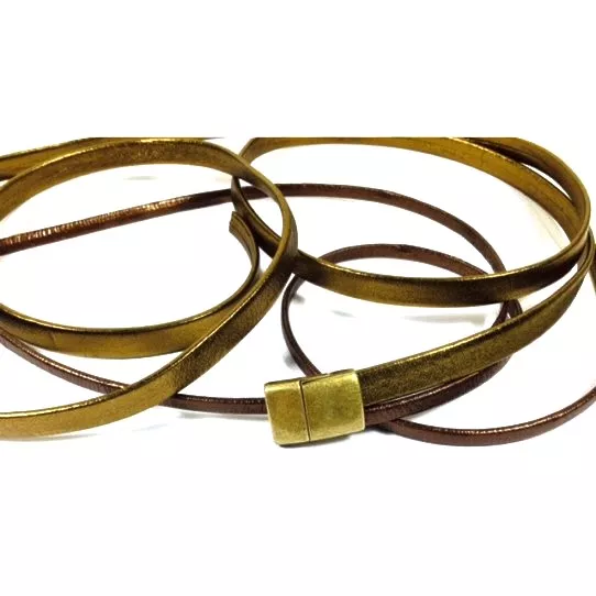 Fermoir aimanté en étain 15mm - Bronze