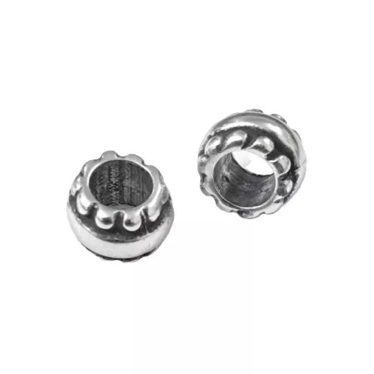Perles avec motif diamètre 4.80mm