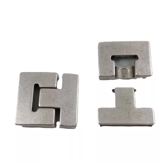 Fermoir aimanté 40 mm en zamac