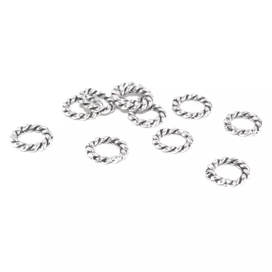 anneaux fermés torsadés