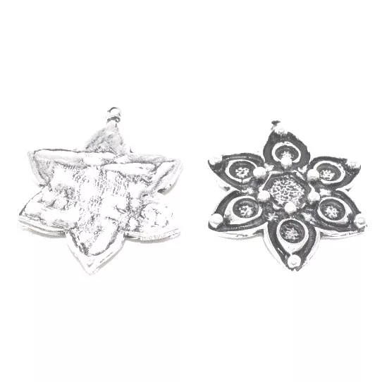 Pendant fleur étoile