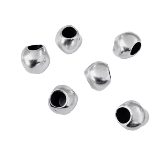Perles irregulier 9mm de diamètre avec trou 4.50mm