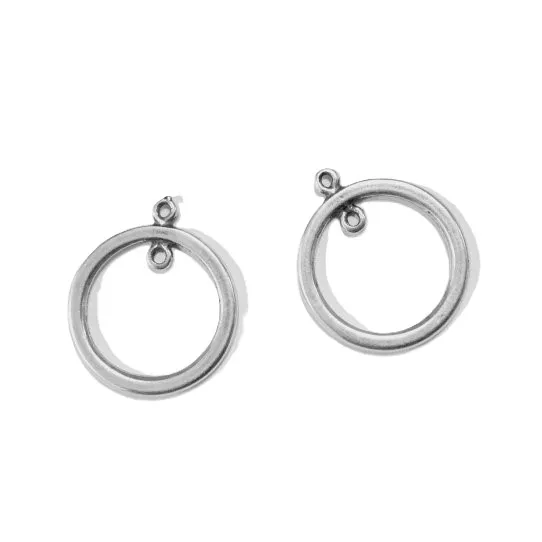 Pendant cercle avec anneau