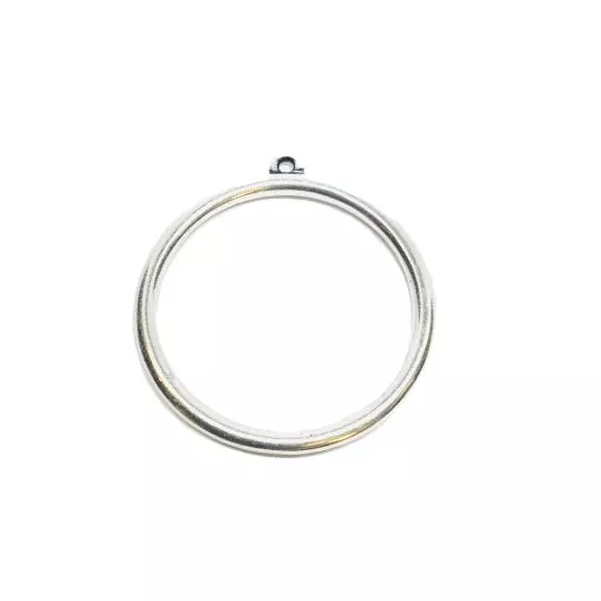 Pendant cercle avec anneau 37mm