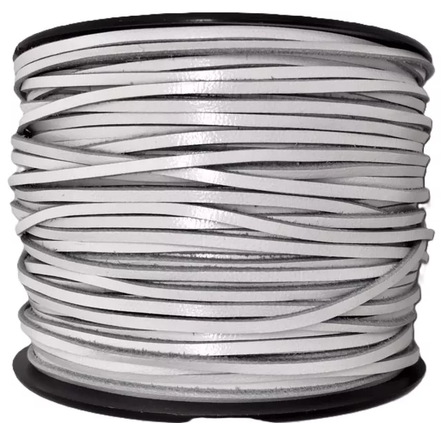 Cuir de veau 2mm plat-nouvelles couleurs - Blanc