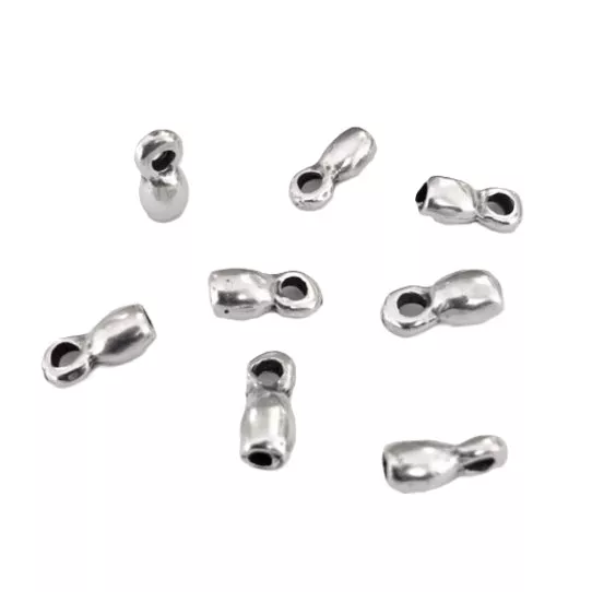 Embout -cloche pour cuir ou chaîne 1.5mm