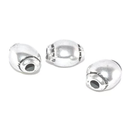 Grosses perles cylindrique aplaties 16.80 x 13.60 mm