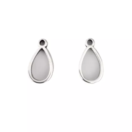 pendant poire evidé