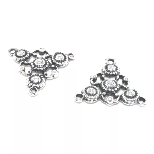 intercalaire triangle avec 3 anneaux