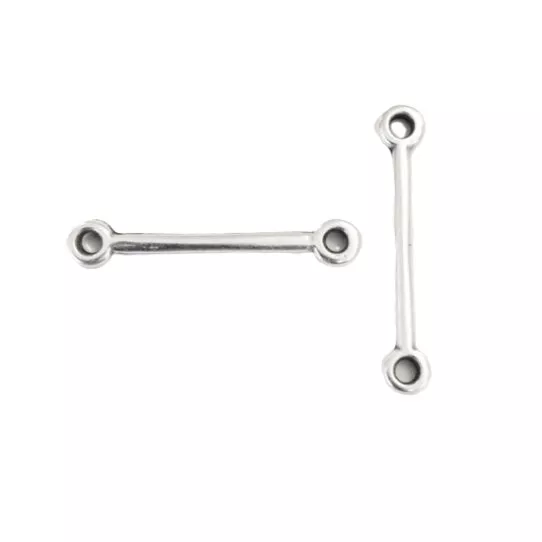 Intercalaire tige avec 2 anneaux, 23mm