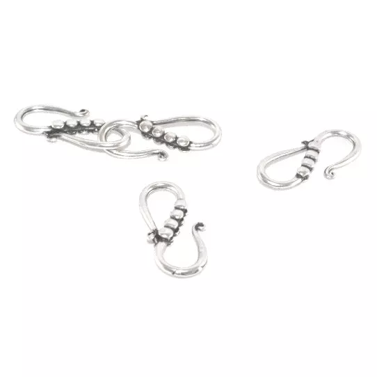 Fermoir crochet en zamac