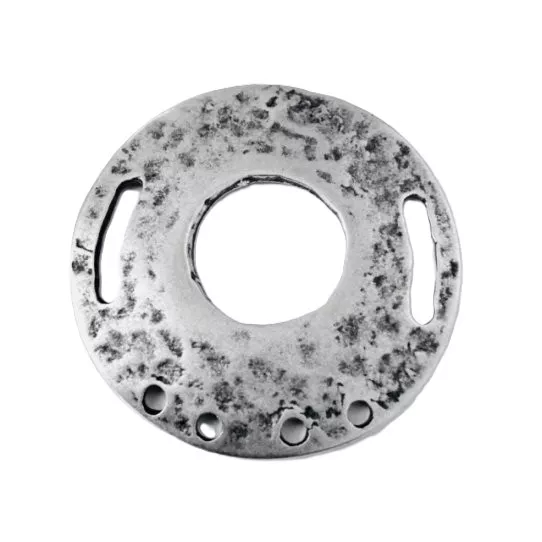 Intercalaire grande médaille avec trous multiples