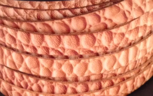 Cuir de veau 10mm avec motif 