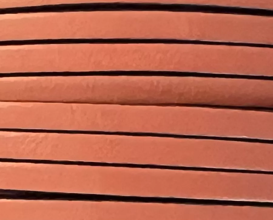 1m Cuir de veau 3mm plat-NOUVELLES COULEURS - Rose Rose