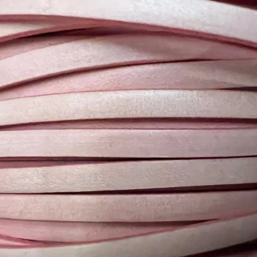 CUIR DE VEAU 5MM ITALIEN - nouvelles couleurs  - Rose