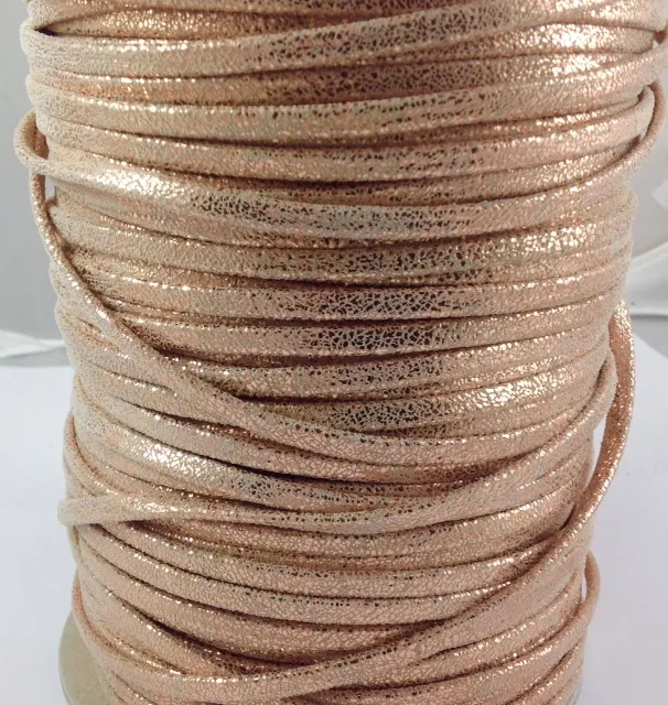 cuir SKIA-New age cousu 5mm - Orange