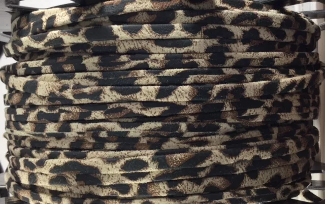 CUIR EXCLUSIVITE iDIL MOTIF PETIT LEOPARD - Marron foncé