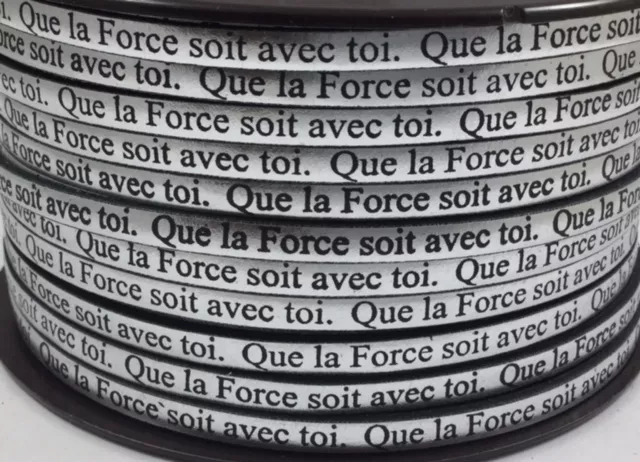 QUE LA FORCE SOIT AVEC TOI - Argent