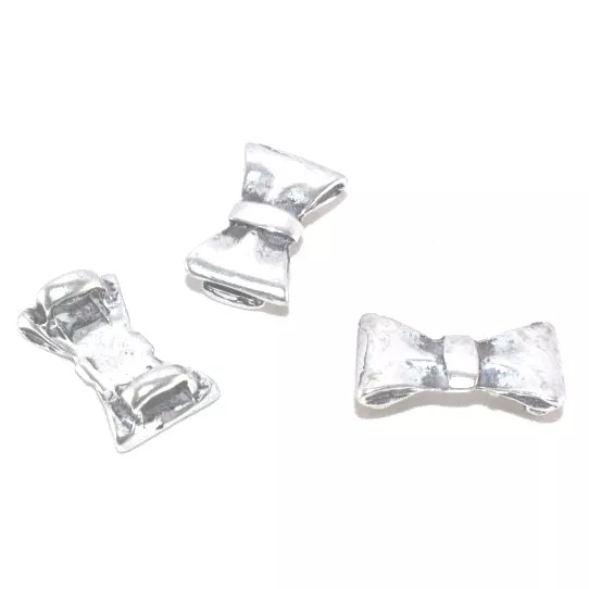 Passant noeud papillon pour cuir 5mm plat