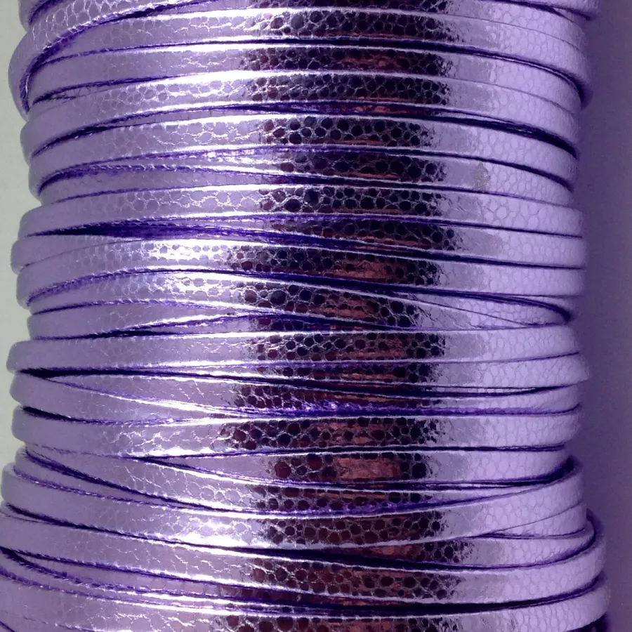 Cuir exclusivité IDIL 5mm 18 Couleurs -ASTRO NOUVELLES COULEURS - Lilas