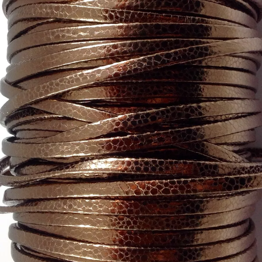 Cuir exclusivité IDIL 5mm 18 Couleurs -ASTRO NOUVELLES COULEURS - Marron moyen