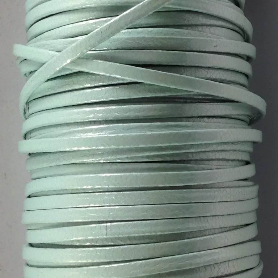 Cuir exclusivité IDIL 5mm 18 Couleurs -ASTRO NOUVELLES COULEURS - Vert d'eau