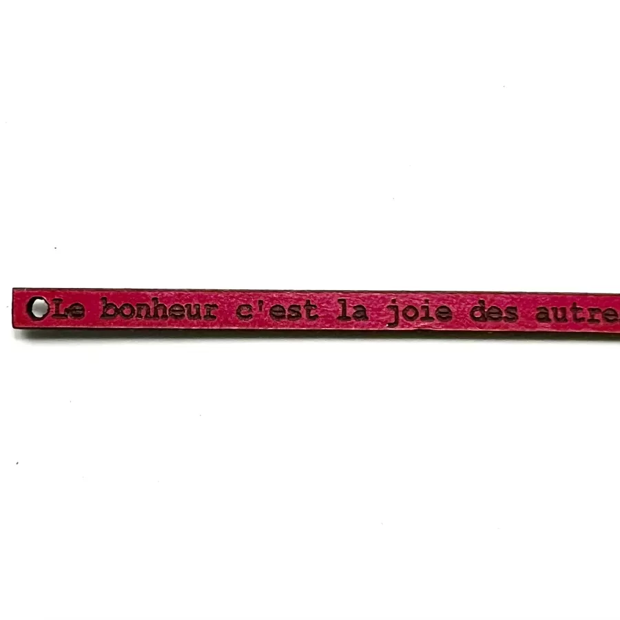 Le Bonheur, c'est la Joie des autres - Fuchsia