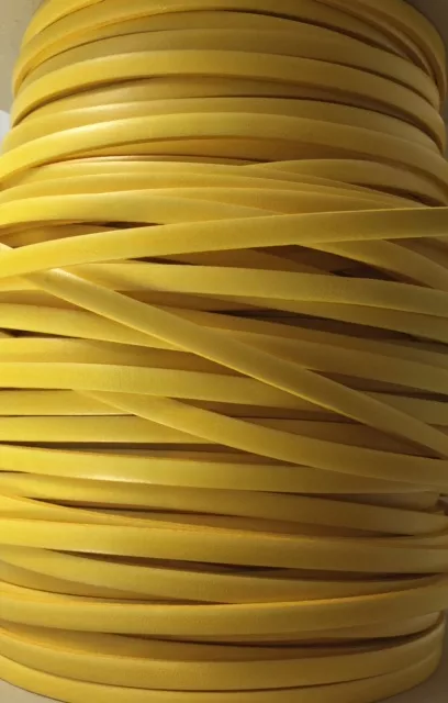 CUIR DE VEAU 5MM ITALIEN - nouvelles couleurs  - Jaune