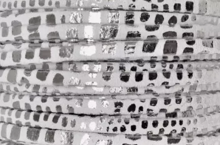 Cuir cancun 5mm - Blanc