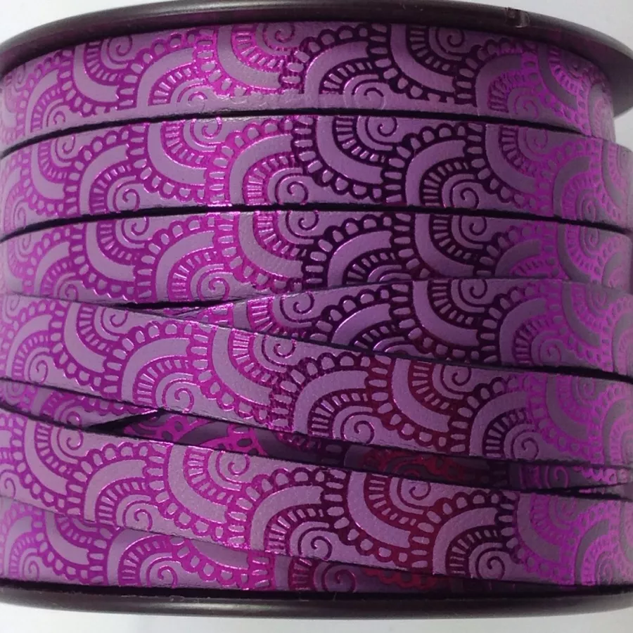 Cuir DE VEAU 10MM BLOMST - Violet